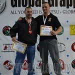 A NoGi Senior 1 Férfi 105 kg dobogója