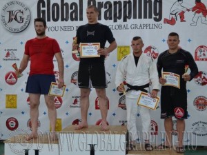 A Gi Open 80+ kg. kategória dobogója