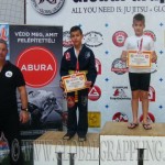 A Gi Grappling Gyermek 1 Fiú 44 kg kategória dobogója