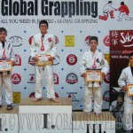 A Gi Grappling Ifjúsági 1 Fiú 55 kg kategória dobogója