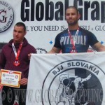 A Gi Grappling Haladó Férfi 90 kg kategória dobogója