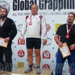 A Gi Grappling Haladó Férfi 105+ kg kategória dobogója