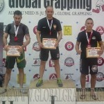 A Kesztyűs Küzdelem Kezdő Férfi 80 kg kategória dobogója
