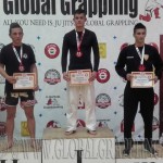A Kesztyűs Küzdelem Junior Fiú 70 kg kategória dobogója