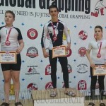 A NoGi Grappling Ifjúsági 2 Fiú 65 kg kategória dobogója