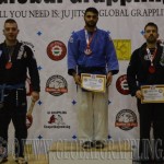 A Gi Grappling Felnőtt Férfi 80 kg kategória dobogója