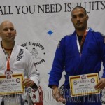 A Gi Grappling Master Férfi 80 kg kategória dobogója