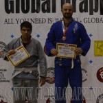 A Gi Grappling Kezdő Felnőtt Férfi 100 kg kategória dobogója