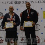 A NoGi Grappling Master Férfi 80 kg kategória dobogója