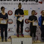 A NoGi Női Open kategória dobogója
