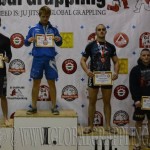 A NoGi Grappling Felnőtt Férfi 75 kg kategória dobogója