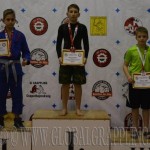 A Gi Grappling Gyermek 2 Fiú 44 kg kategória dobogója