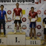 A NoGi Grappling Junior Fiú 70 kg kategória dobogója