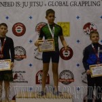 A NoGi Grappling Gyermek 2 Fiú 44 kg kategória dobogója