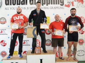 A Férfi Open 80+ kg dobogója