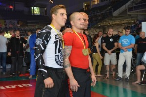 A Gi Grappling Férfi 80 kg kategória győztesei