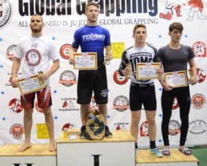 A Férfi Open -80 kg dobogója