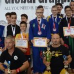 A Gi Ifjúsági Fiú Csapatbajnokság dobogója