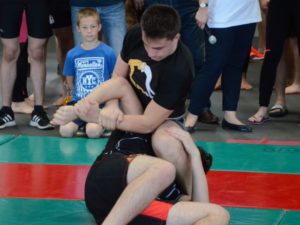 A NoGi Grappling Diákolimpia egy pillanata