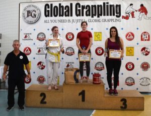 A Gi Női Open dobogója