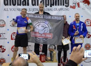 A Gi Férfi Open 80+ kg dobogója