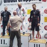 A Gi Grappling Férfi 90 kg dobogója