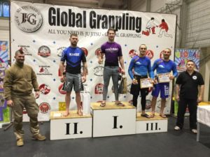 A NoGi Férfi Open -80 kg dobogója