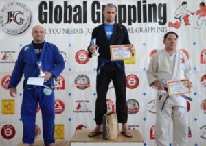 A Gi Open Férfi 80+ kg. dobogója