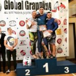 A NoGi Open Férfi 80+ kg. dobogója