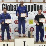A Gi Férfi Open 80+ kg. dobogója