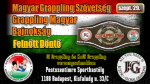 Önálló Felnőtt Döntő lesz szeptember 29.-én a Sportkastélyban