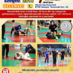 Következő fordulónk, a Szeged 2018 Grappling Bajnokság plakátja