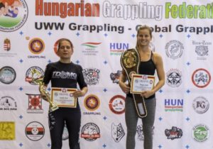 A NoGi Női 64 kg. kategória dobogója