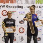 A NoGi Női 71+ kg. kategória dobogója
