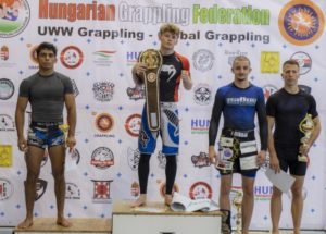 A NoGi Férfi 66 kg. kategória dobogója