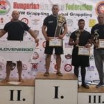 A NoGi Férfi 100+ kg. kategória dobogója