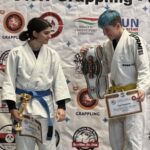 A Gi Junior Női 71 kg. kategória dobogója