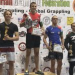A Nogi Grappling Junior Férfi 84 kg. kategória dobogója