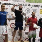 A Nogi Grappling Veterán Férfi 84 kg. kategória dobogója